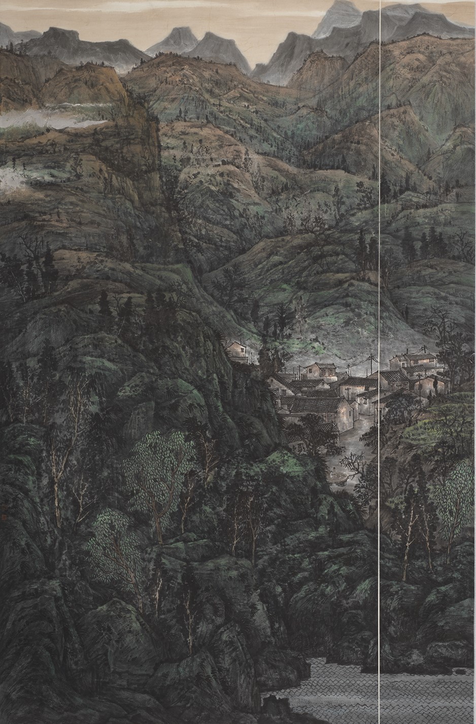 9太行人家-邱寿根-中国画-216 x160cm-2022年-中国(1).jpg